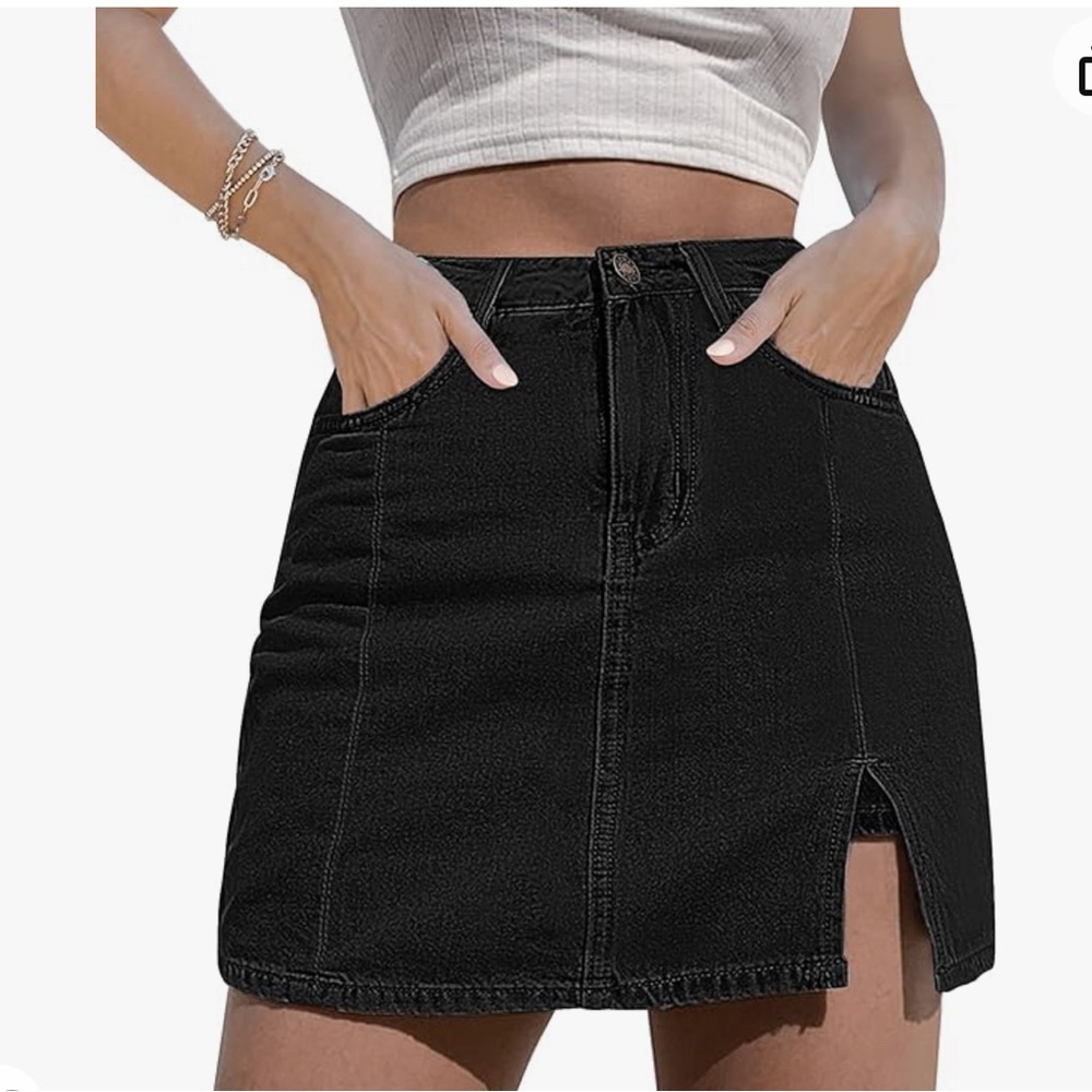 Skort skirt Luvamia stretch mini skirt